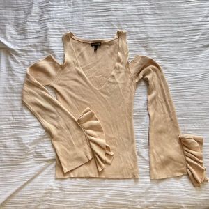 EXPRESS Cream Blouse Size:S